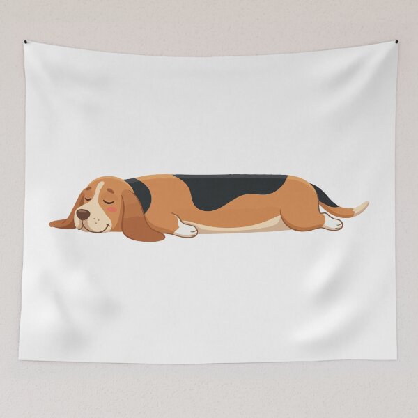 Item preview, Long and Lazy Basset Hound Low Rider Dog designed and sold by Petzzz.