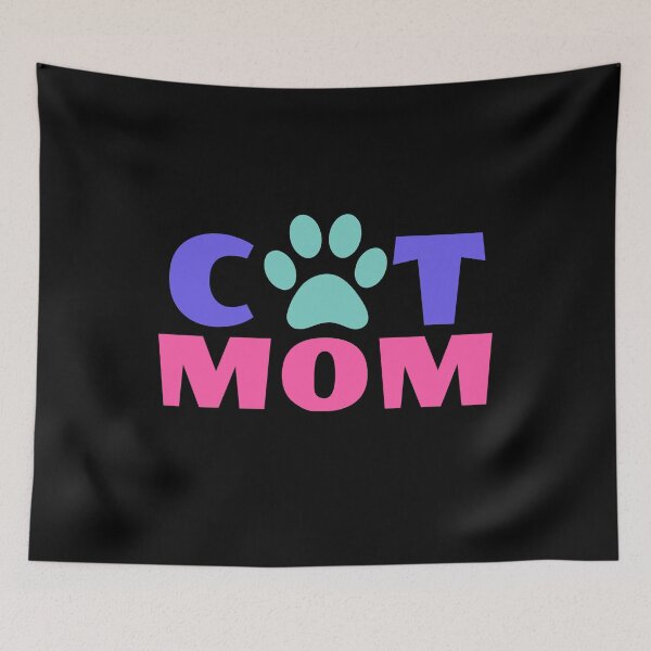 Item preview, Cat Mom Paw Print Feline Lover designed and sold by AntiqueImages.
