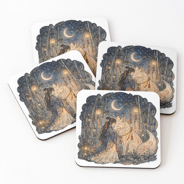 Item preview, Moonlit Spirit Guardian  designed and sold by Jaideep Walia.