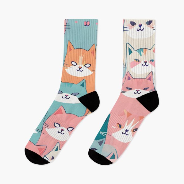 Item preview, The Pastel Purr-ty designed and sold by inkioboutique.