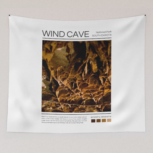 Item preview, Wind Cave National Park - South Dakota  designed and sold by StudioRedKoala.