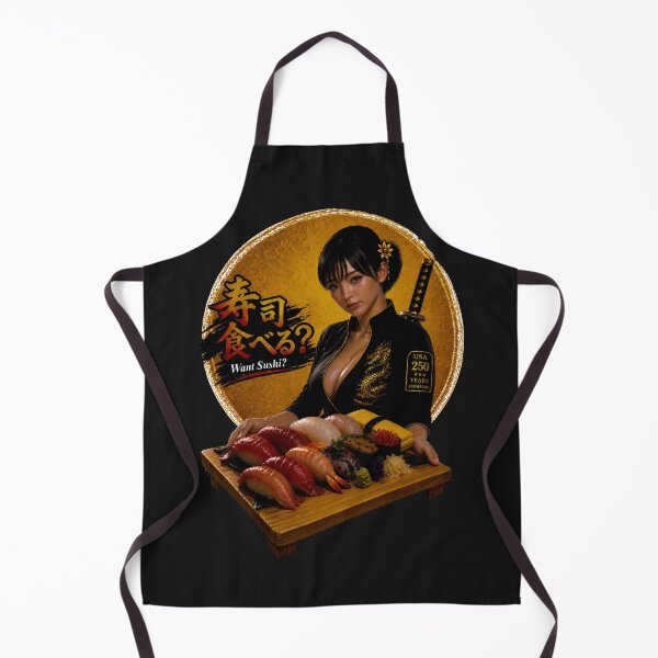 Item preview, Sushi Samurai Girl - Want Sushi? Japanese Food Streetwear Design | America 250 designed and sold by Dragon-Samurai.