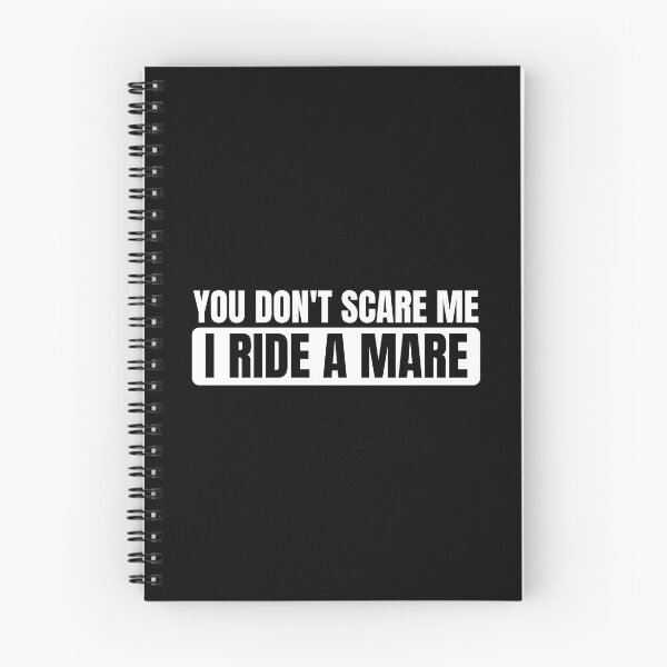 Item preview, You Dont Scare Me I Ride A Mare Horse Lover Equestrian designed and sold by Dondonmart.