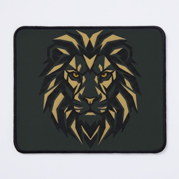 Item preview, Golden Lion Geometric SVG | Premium Lion Head Vector for T-Shirts & Logos designed and sold by MCV-Designs.
