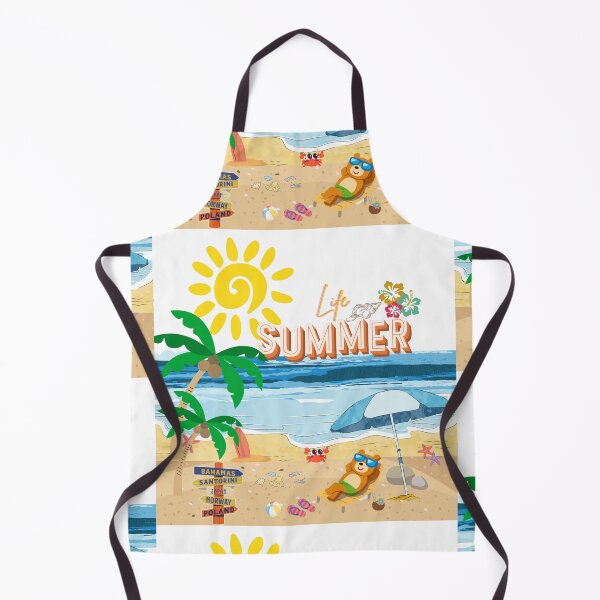 Item preview, Cute Summer Beach Life Bear Vacation Aesthetic designed and sold by crystalar95.