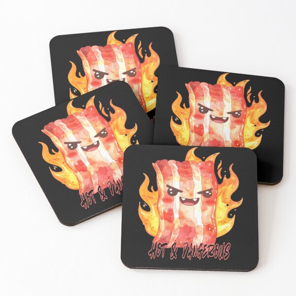 Item preview, Bacon, hot and dangerous designed and sold by LiskoDesign.