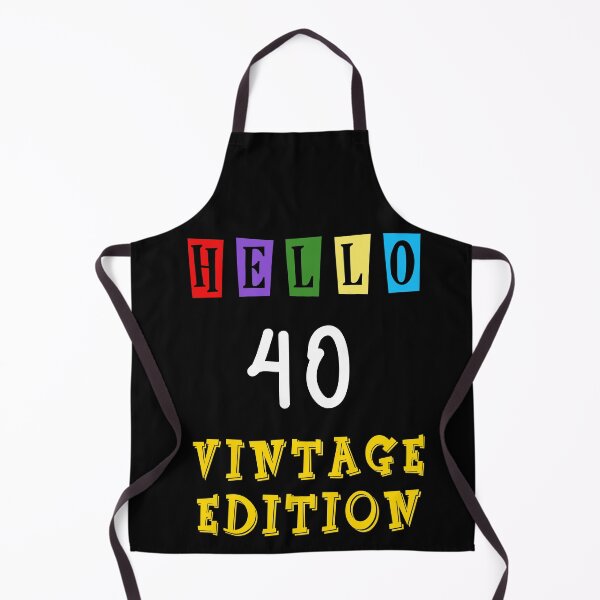 Item preview, Hello Forty (40) Vintage Edition designed and sold by RajkaLunari.