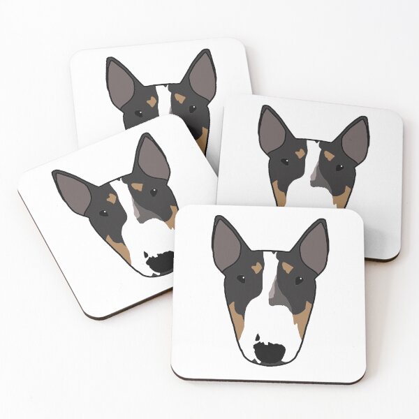 Item preview, Pop Pops The Bull Terrier designed and sold by emilydevineart.