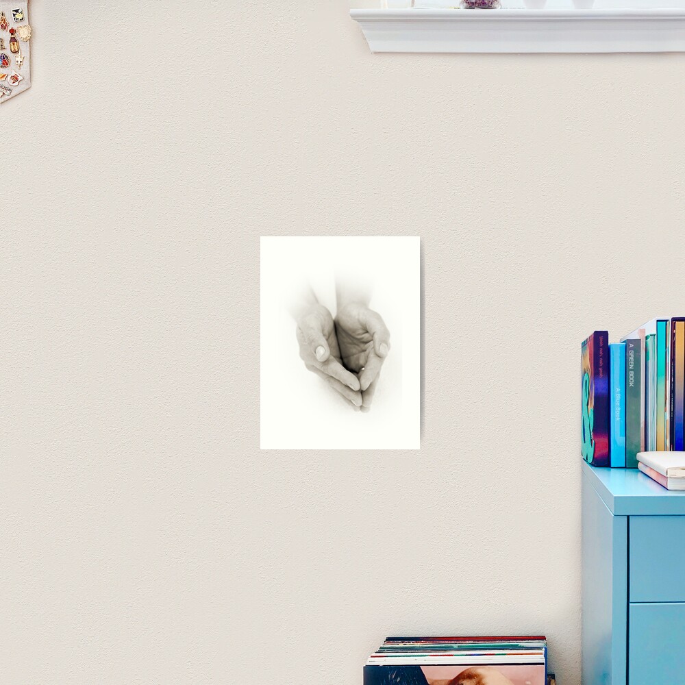 Hands: Receiving Art Print
