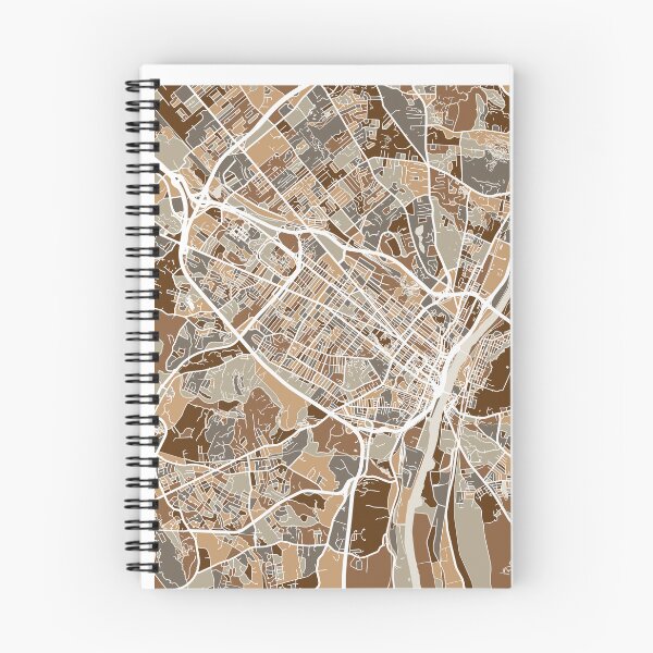 Artikelvorschau, Stadtplan von Albany, Vereinigte Staaten entworfen und verkauft von ArtPrints.
