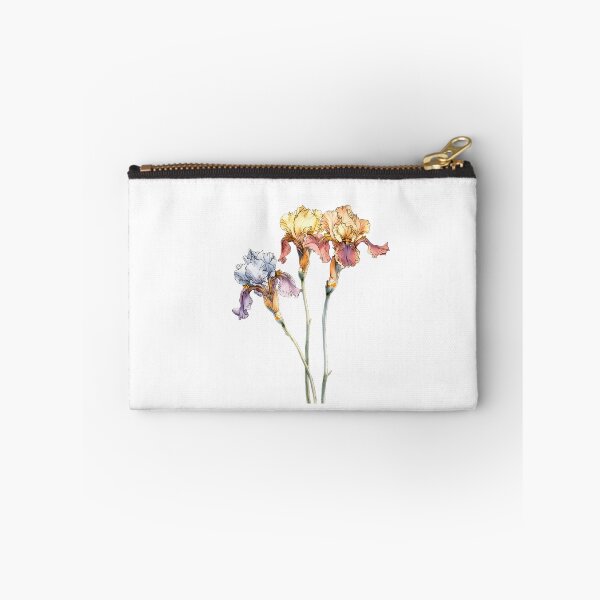 Item preview, Iris flower watercolor designed and sold by uunaa.