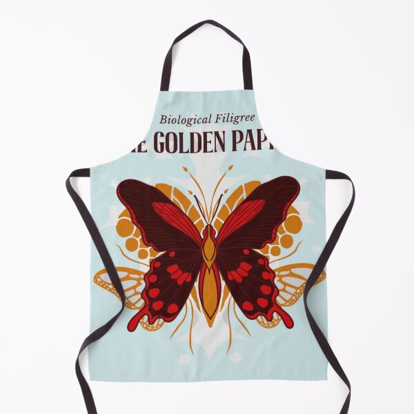 Item preview, The Golden Papilio Biological Filigree Butterfly Art designed and sold by TZAR WORKS.