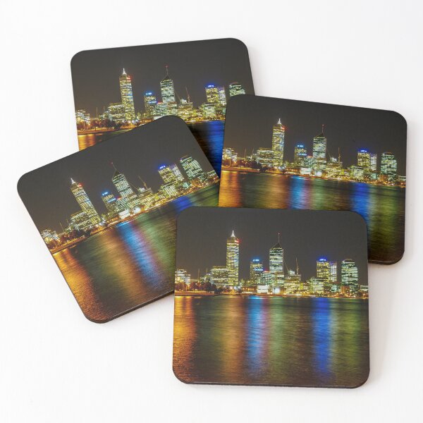 Item preview, Perth Skyline At Night, Perth, Western Australia designed and sold by Ross.A.Campbell.