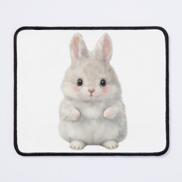 Item preview, Pure Fluff – Innocent White Baby Bunny Portrait designed and sold by lovelistivkaa.