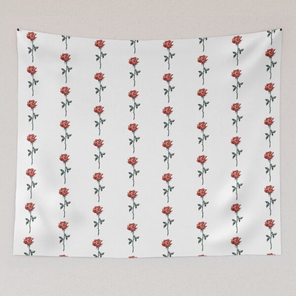 Item preview, Rose flower watercolor designed and sold by uunaa.