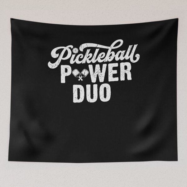 Item preview, Pickleball POWER DUO Distressed Paddles Player designed and sold by snowry.