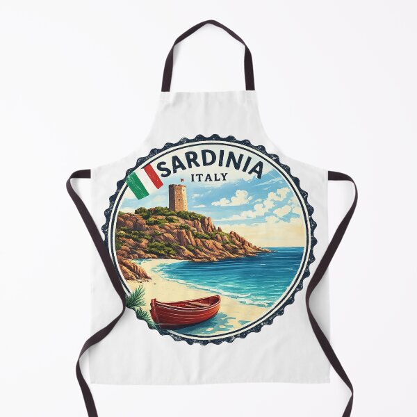 Item preview, Sardinia Italy Travel Art Emblem designed and sold by clarkfraser.
