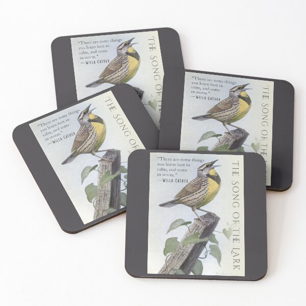Item preview, Willa Sibert Cather quote: There are some things you learn best in calm, and some in storm. designed and sold by artbleed.