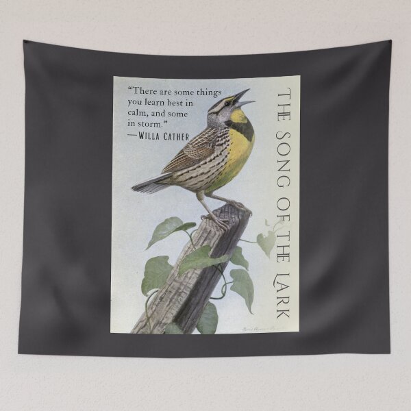 Item preview, Willa Sibert Cather quote: There are some things you learn best in calm, and some in storm. designed and sold by artbleed.