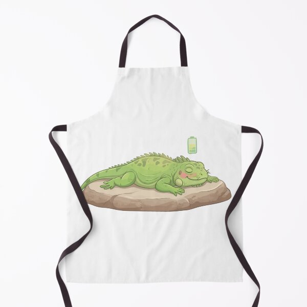 Item preview, Recharging On A Rock Sunbathing Green Iguana designed and sold by Petzzz.