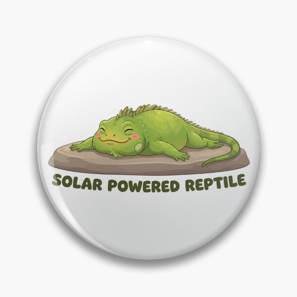 Item preview, Solar Powered Reptile Lazy Green Iguana designed and sold by Petzzz.