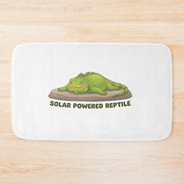 Item preview, Solar Powered Reptile Lazy Green Iguana designed and sold by Petzzz.