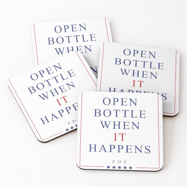 Item preview, Open Bottle When It Happens FDT  designed and sold by anaotradnova.
