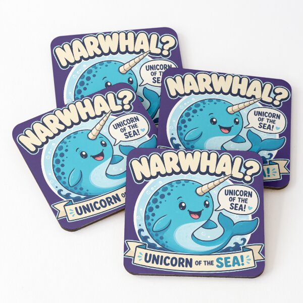 Item preview, Narwhal designed and sold by DinoDesign02.