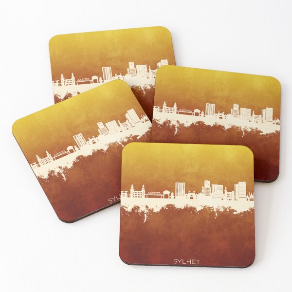 Item preview, Sylhet Bangladesh Skyline designed and sold by ArtPrints.