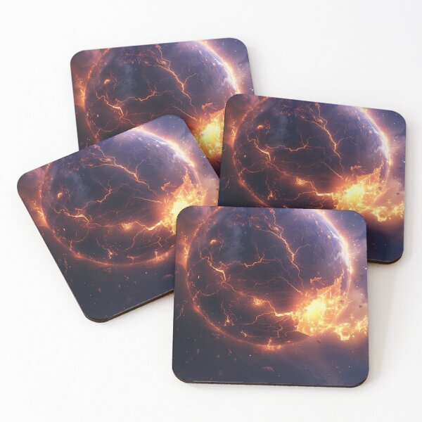 Item preview, Fiery Planet Molten World designed and sold by QuantumDrift.