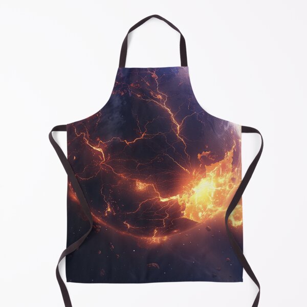 Item preview, Fiery Planet Molten World designed and sold by QuantumDrift.
