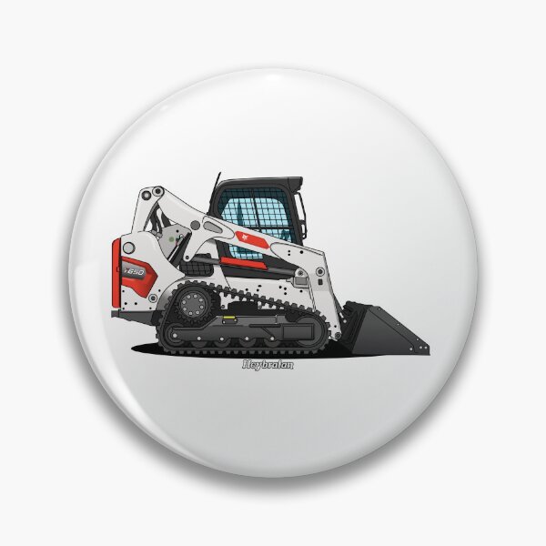 Item preview, Bobcat T650 Compact Track Loader Vector Art designed and sold by Heybratan.