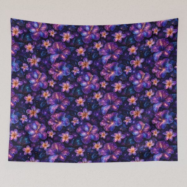 Item preview, Flores cósmicas en el espacio designed and sold by Imprearte.