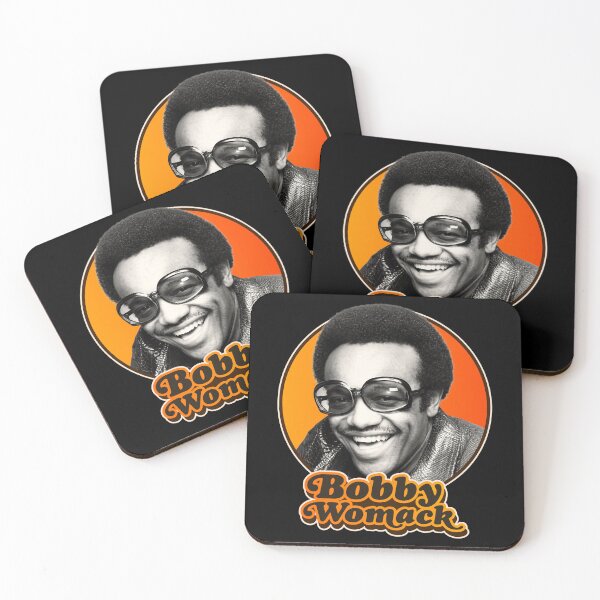 Item preview, Bobby Womack - Singer Songwriter Guitarist Fan Art designed and sold by darklordpug.