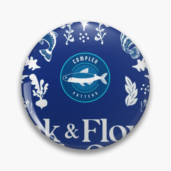 Item preview, Ink and Flow Freely Ocean Marine Art designed and sold by TZAR WORKS.