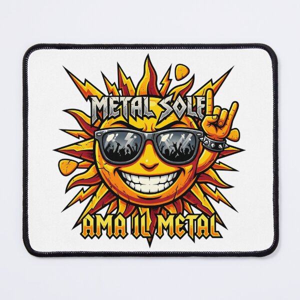 Item preview, Il Cuore Ardente del Metal: Metal Sole ( Metal lovers) designed and sold by inkioboutique.