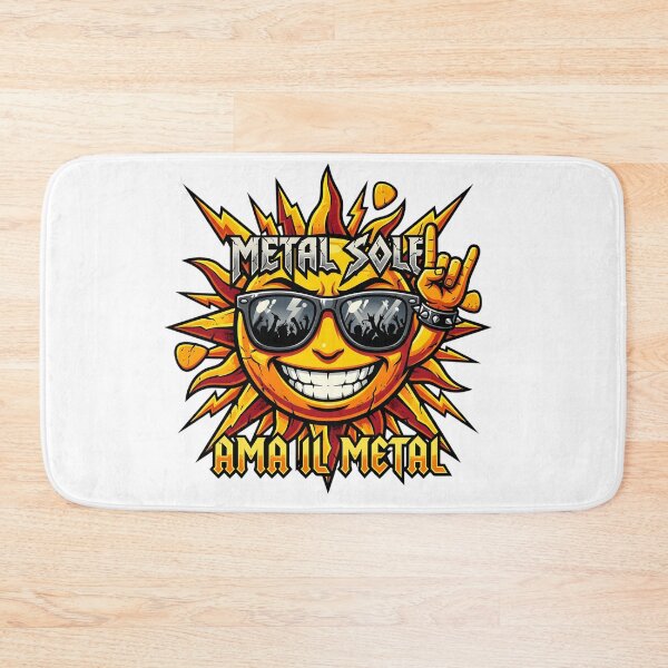 Item preview, Il Cuore Ardente del Metal: Metal Sole ( Metal lovers) designed and sold by inkioboutique.