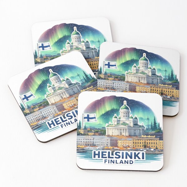 Item preview, Finland Helsinki - Travel Art designed and sold by clarkfraser.