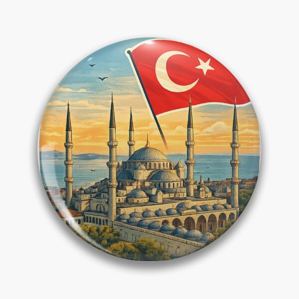 Item preview, Istanbul Turkey Travel Art Vintage designed and sold by clarkfraser.
