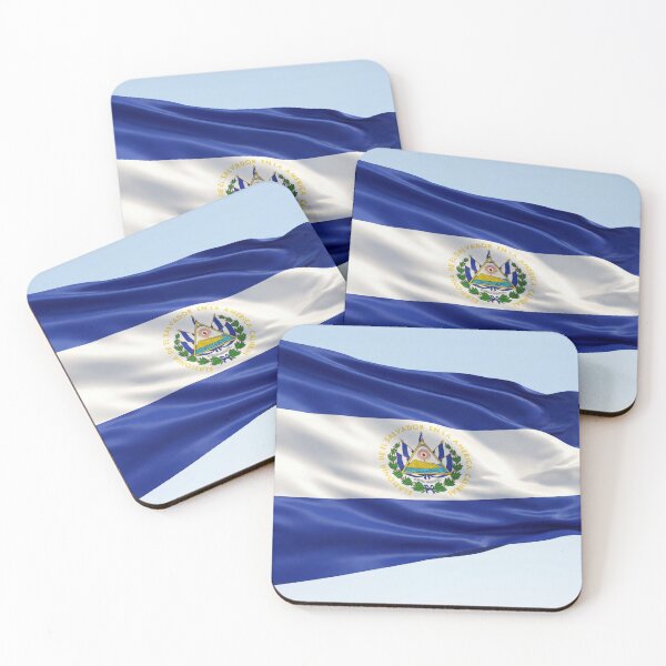 Item preview, Salvadoran Flag designed and sold by HMBPHOTO.