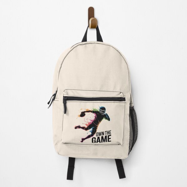 Item preview, Own The Game American Football Player Splash Art – Bold Sports Motivation Design designed and sold by ABLAT-CREATIONS.