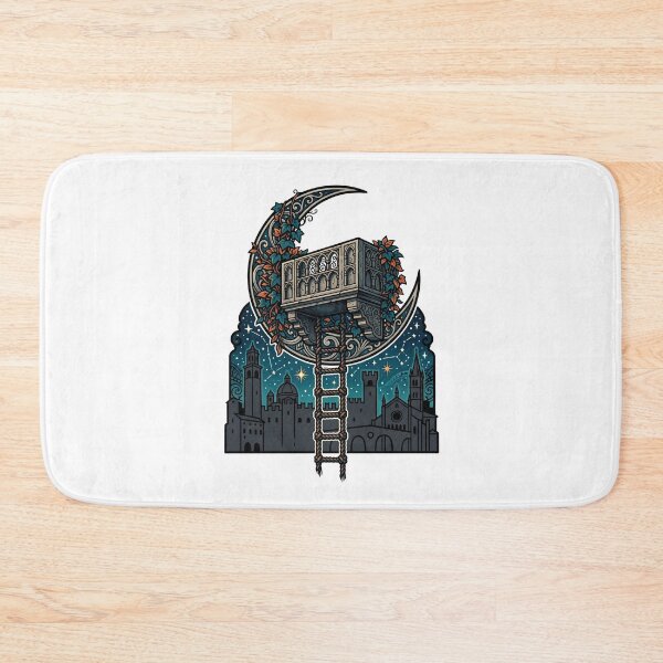 Item preview, Romeo And Juliet Verona Balcony Starry Night Moon Ladder designed and sold by Fenay Designs.