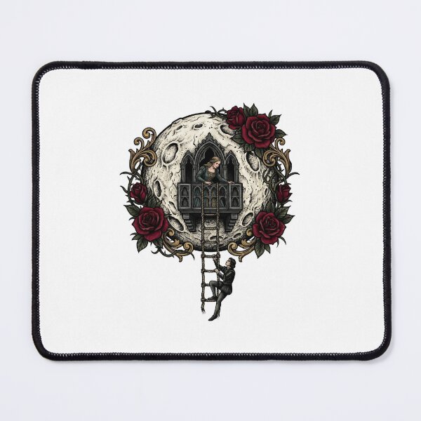 Item preview, Romeo And Juliet Balcony Scene Rope Ladder Vintage Moon designed and sold by Fenay Designs.
