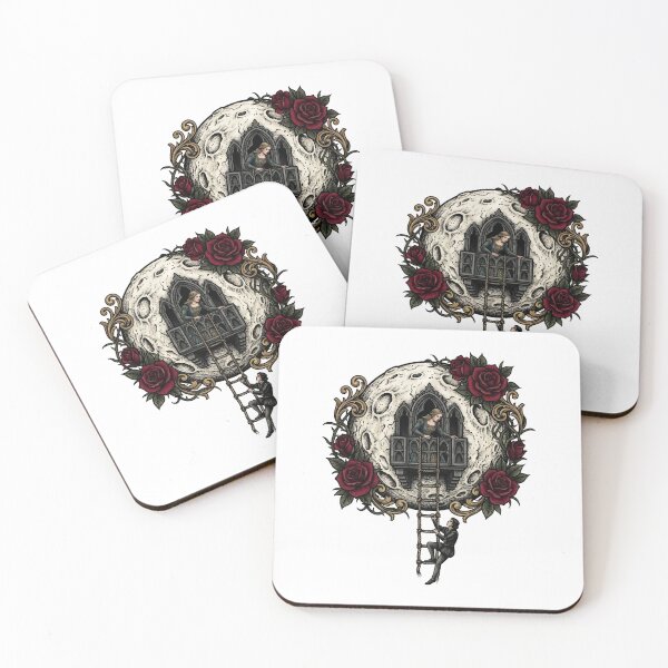 Item preview, Romeo And Juliet Balcony Scene Rope Ladder Vintage Moon designed and sold by Fenay Designs.
