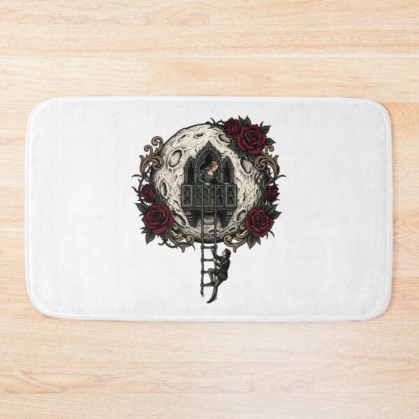 Item preview, Romeo And Juliet Balcony Scene Rope Ladder Vintage Moon designed and sold by Fenay Designs.