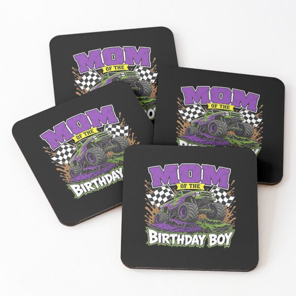 Item preview, Mom of The Birthday Boy Monster Truck Family Matching Party Cars designed and sold by clothesy7.