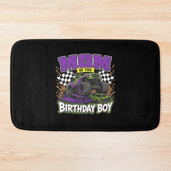 Item preview, Mom of The Birthday Boy Monster Truck Family Matching Party Cars designed and sold by clothesy7.