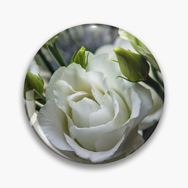 Item preview, Elegant White Lisianthus Blooms and Buds designed and sold by ShotsbyDesiree.