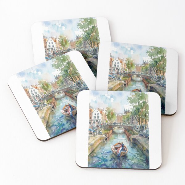 Item preview, Amsterdam Canal Boat designed and sold by caracatita75.