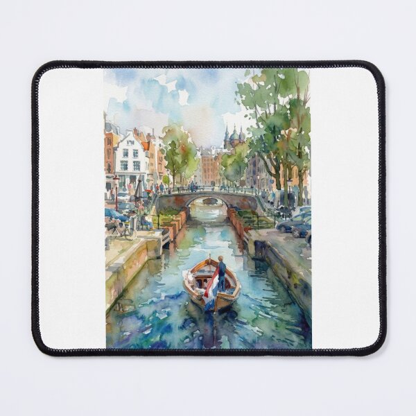 Item preview, Amsterdam Canal Boat designed and sold by caracatita75.